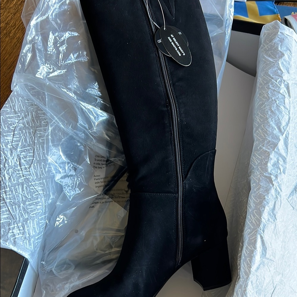 Inc Womens Black Boots - Picture 4 of 4